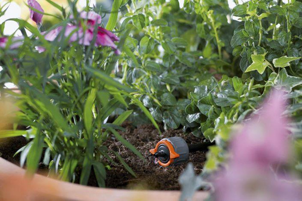 Regulowany kroplownik końcowy z kompensacją ciśnienia 5szt Micro-Drip-System GARDENA 08316-29