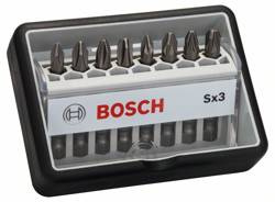 8-elem. zestaw bitów do wkrętarek Robust Line Sx PH/PZ, wersja Extra Hard Bosch 2607002558