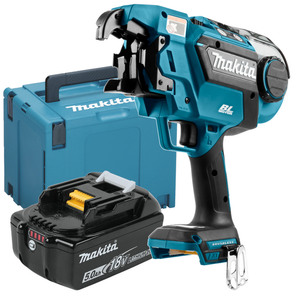 Wiązarka do zbrojenia Makita DTR180 z kufrem i akumulatorem 5,0 Ah