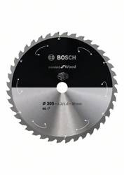 Ostrze do piły tarczowej bezprzewodowej Standard for Wood 305 x 2,2 / 1,6 x 30 T40 Bosch 2608837741