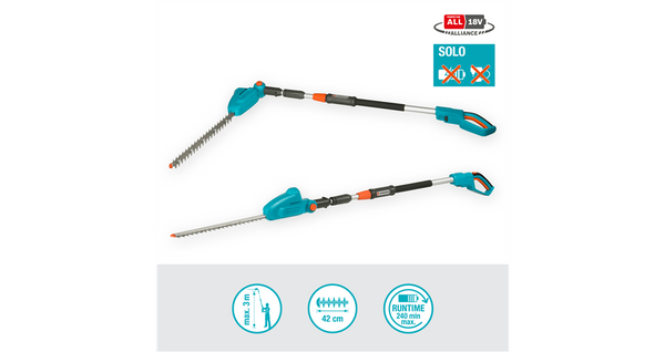 Teleskopowe nożyce do żywopłotu THS 42/18V P4A Gardena 14732-55