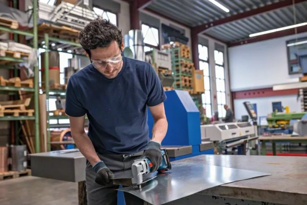 Nożyce do blachy akumulatorowe Bosch GSC 18V-16 E (0601926300)