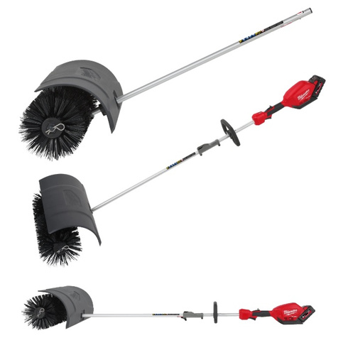 Szczotka druciana z osłoną Milwaukee M18 FOPH-BBA przystawka QUIK-LOK