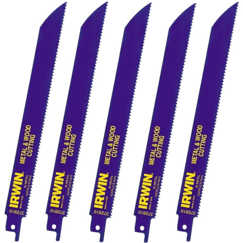 Brzeszczoty do piły szablastej 300 mm 10 TPI Irwin 10504159 (5 szt.)