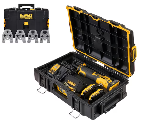 Zaciskarka do rur Dewalt DCE210D2K