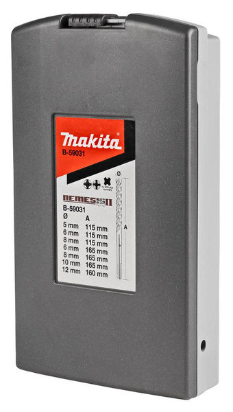 Zestaw 7 szt. wierteł SDS-Plus 8-12 mm NEMESIS Makita B-59031