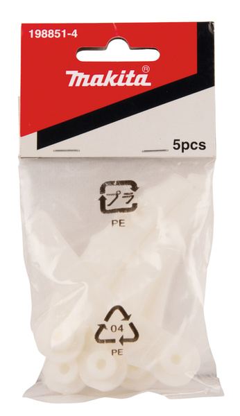 Zestaw 5 szt. ostrzy tnących Makita 198851-4 - do głowicy 198848-3