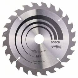 Tarcza pilarska Optiline Wood 235x30 Bosch 2608640725