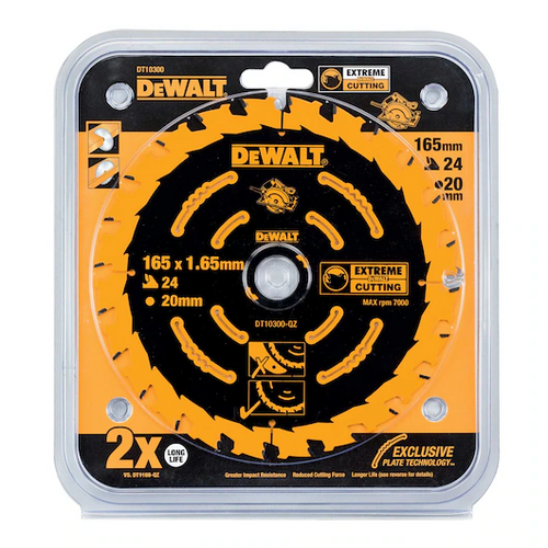 Tarcza do drewna 165 mm EXTREME Dewalt DT10300