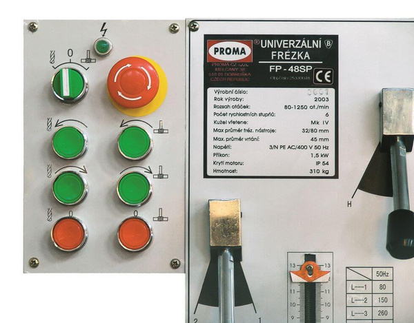 Wiertarko-frezarka Proma FP-48SP (25330048)