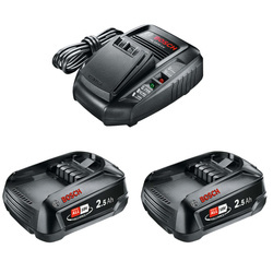 Zestaw zasilający Bosch 1600A011LD (2x 2,5Ah + AL 1830 CV)