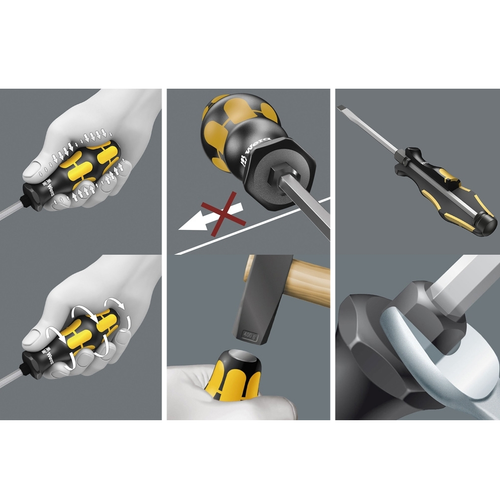 Zestaw wkrętaków do pobijania Wera 05018282001 - zestaw 6 sztuk