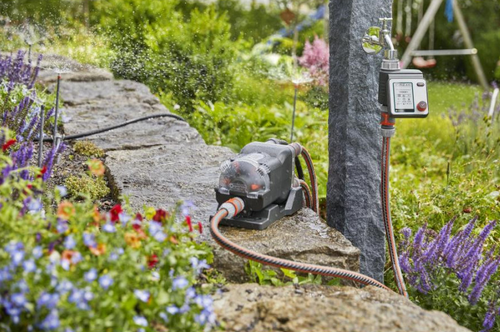 Zestaw smart sterownika nawadniania i dzielnika wody