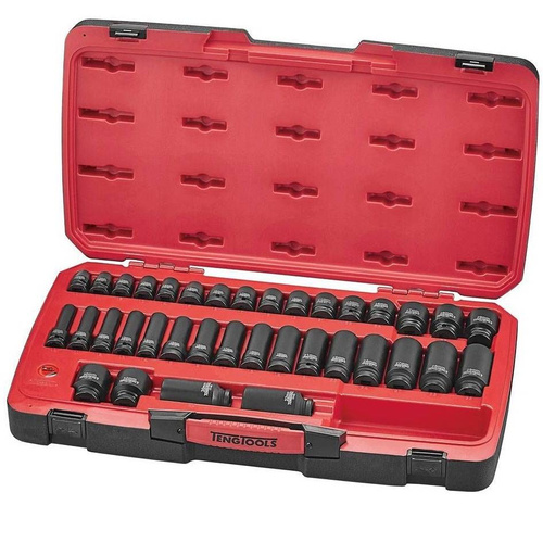 Zestaw nasadek udarowych calowych Teng Tools T9240 z chwytem 1/2"