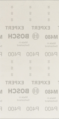 Siatka szlifierska EXPERT M480 do szlifierek oscylacyjnych 115 x 230 mm, G 400, 10 szt.
