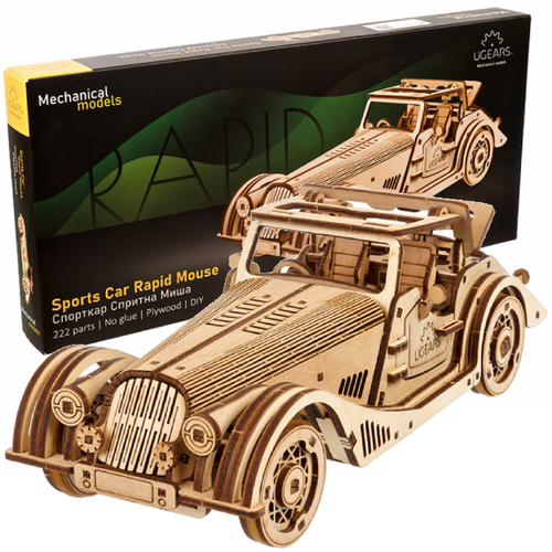 UGEAR Samochód sportowy Rapid Mouse