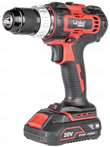 Wiertarko-wkrętarka Cedrus D40Li-SET z baterią i ładowarką w walizce