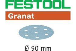 Krążek ścierny 90 mm do RO90 STF D90/6 Granat gradacja P180 Festool