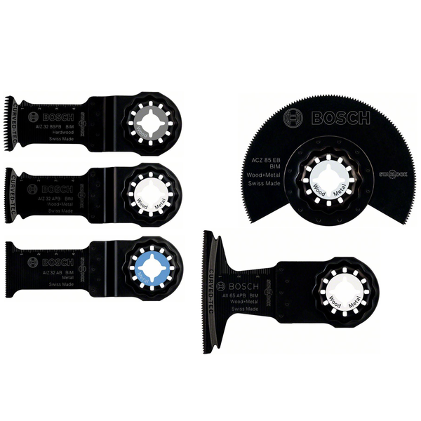 Zestaw brzeszczotów do szlifierek wielofunkcyjnych Bosch 2608664131 - Bosch Carbide