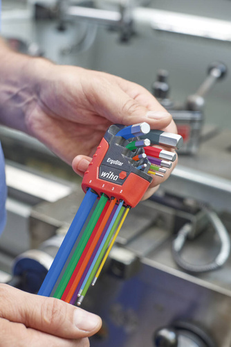 Zestaw kluczy trzpieniowych w uchwycie ErgoStar Wiha 43849