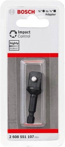 Adapter do kluczy nasadowych Bosch 2608551107