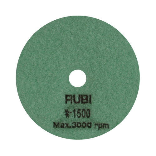 Pad polerski RUBI 62975 - gradacja P1500