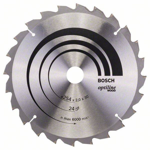 Tarcza pilarska Optiline Wood 254x30 Bosch 2608640434