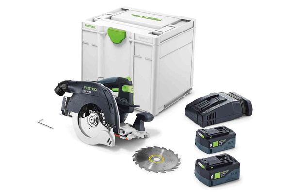  Akumulatorowa ręczna pilarka tarczowa HKC 55 5,2 EBI-Plus-SCA 576165 FESTOOL