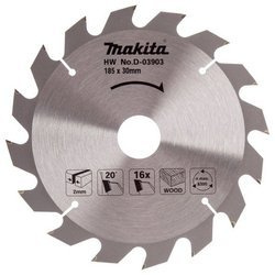 Tarcza do cięcia drewna 185x30 16 zębów Makita D-03903
