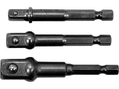 Zestaw 3 szt. adapterów do zakrętarki udarowej Yato YT-04685