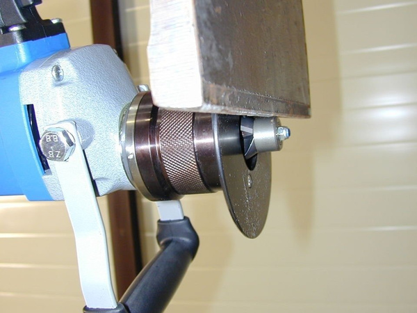 Ukosowarka ręczna (krawędziarka) EKFR2,5 Promotech głowica na promień R2,5