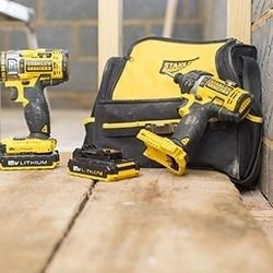 Zestaw Stanley Fatmax FMCK461C2 Wiertarko-wkrętarka z udarem FMC625 + Zakrętarka udarowa FMC645