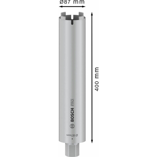 Koronka diamentowa 87x400x4 1 1/4" Bosch Best for Universal 2608601407