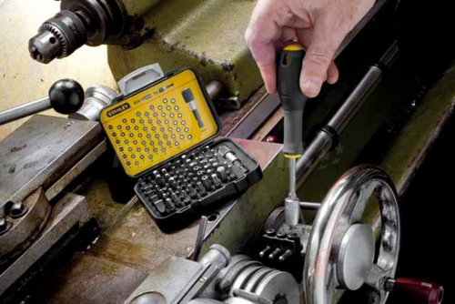 Zestaw 61 szt. końcówek 1/4" Stanley 1-13-902