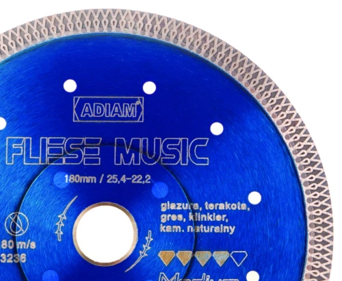 Tarcza diamentowa Adiam FLIESE MUSIC 115 / 22,23 mm 110041