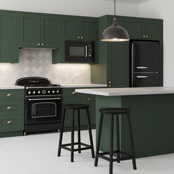 Stołek barowy Belivio TONO SOLID BLACK