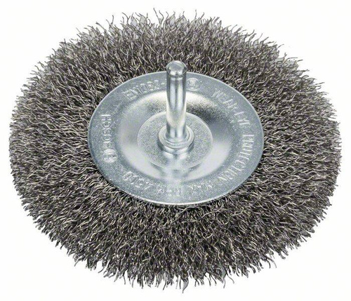 Szczotka tarczowa z drutu falistego 100 × 0,3 mm nierdzewna Bosch 2608622124