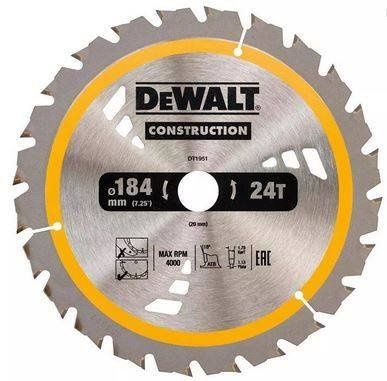 Tarcza do drewna do pilarek ręcznych DT1951 DeWalt