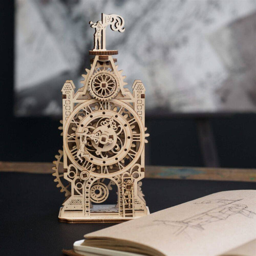 Stara wieża zegarowa UGEARS 70169