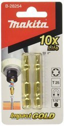 Makita B-28254 bity skrętne TORX T25 50mm Impact Gold ( 2 szt.)