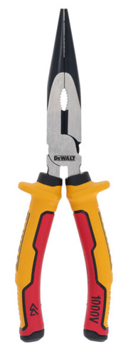 Szczypce uniwersalne wydłużone 200 mm izolowane VDE Dewalt DWHT82804-0