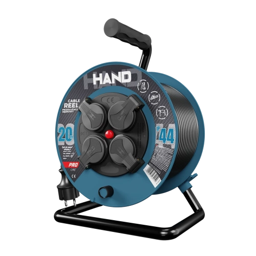 Przedłużacz bębnowy Hand Line KEL W-96300, 20M/3x1,5