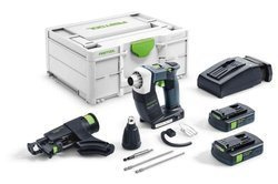 Wkrętarka do GK Festool DURADRIVE DWC 18-2500 C 3,1-Plus 576500