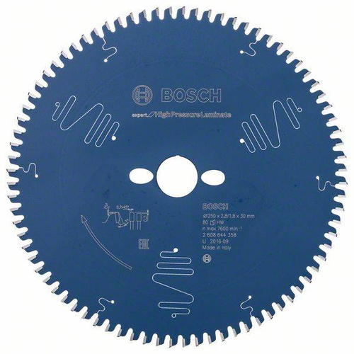 Tarcza Expert for High Pressure Laminate do pił kątowych 250x30 Bosch 2608644358