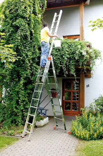 Trzyelementowa drabina wielofunkcyjna 3*10 TRIBILO 129680 KRAUSE