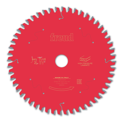 Tarcza tnąca do cięcia HPL 168x1,8/1,2x20 X52 FREUD FR08H001H