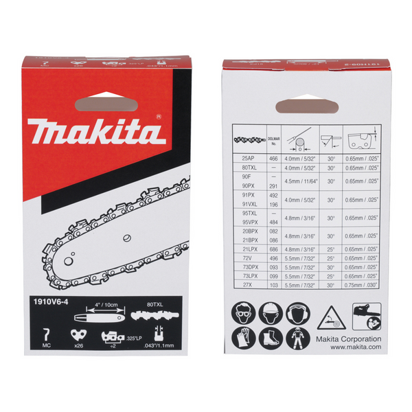 Łańcuch tnący 10 cm / 80TXL Makita 1910V6-4