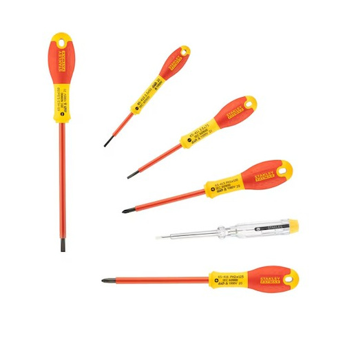 ZESTAW WKRĘTAKÓW 6 SZT DLA ELEKTRYKÓW STANLEY 0-65-441
