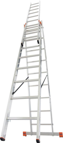 Trzyelementowa drabina wielofunkcyjna 3*9 TRIBILO 129673 KRAUSE