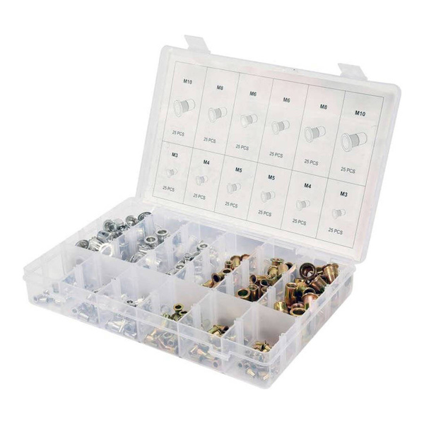 Zestaw nitonakrętek Yato YT-36480 - zestaw 300 sztuk